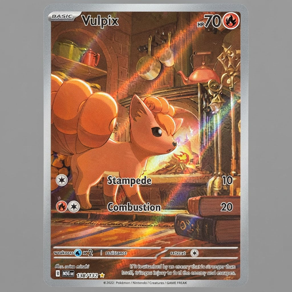 Vulpix 138/132 Holofoil NM at Emerald Market Alamogordo, New Mexico