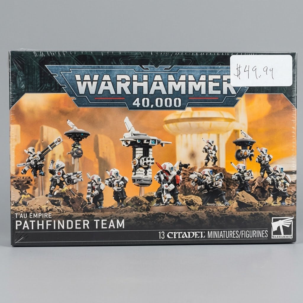 Warhammer 40K T'au Empire Pathfinder Team Minis at Emerald Market Alamogordo, New Mexico