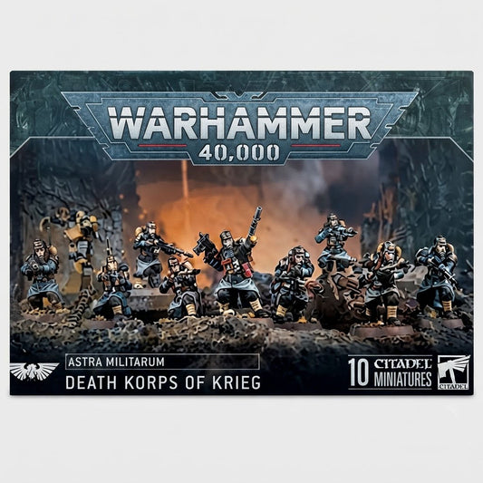Warhammer 40k Astral Militarum Death Korps of Krieg at Emerald Market Alamogordo, New Mexico