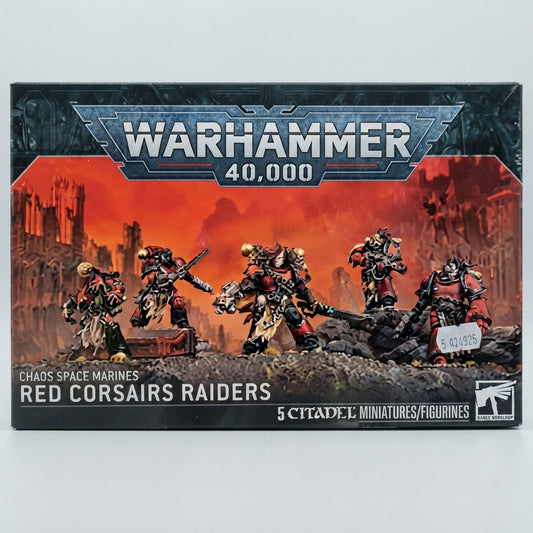 Warhammer 40k Chaos Space Marines Red Corsairs Raiders at Emerald Market Alamogordo, New Mexico