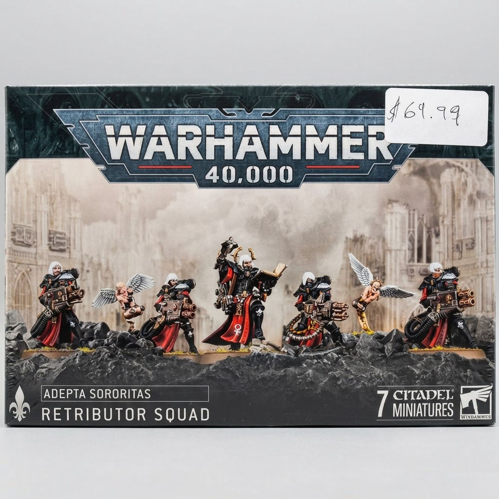Warhammer 4OK Adepta Sororitas Retributor Squad Minis at Emerald Market Alamogordo, New Mexico