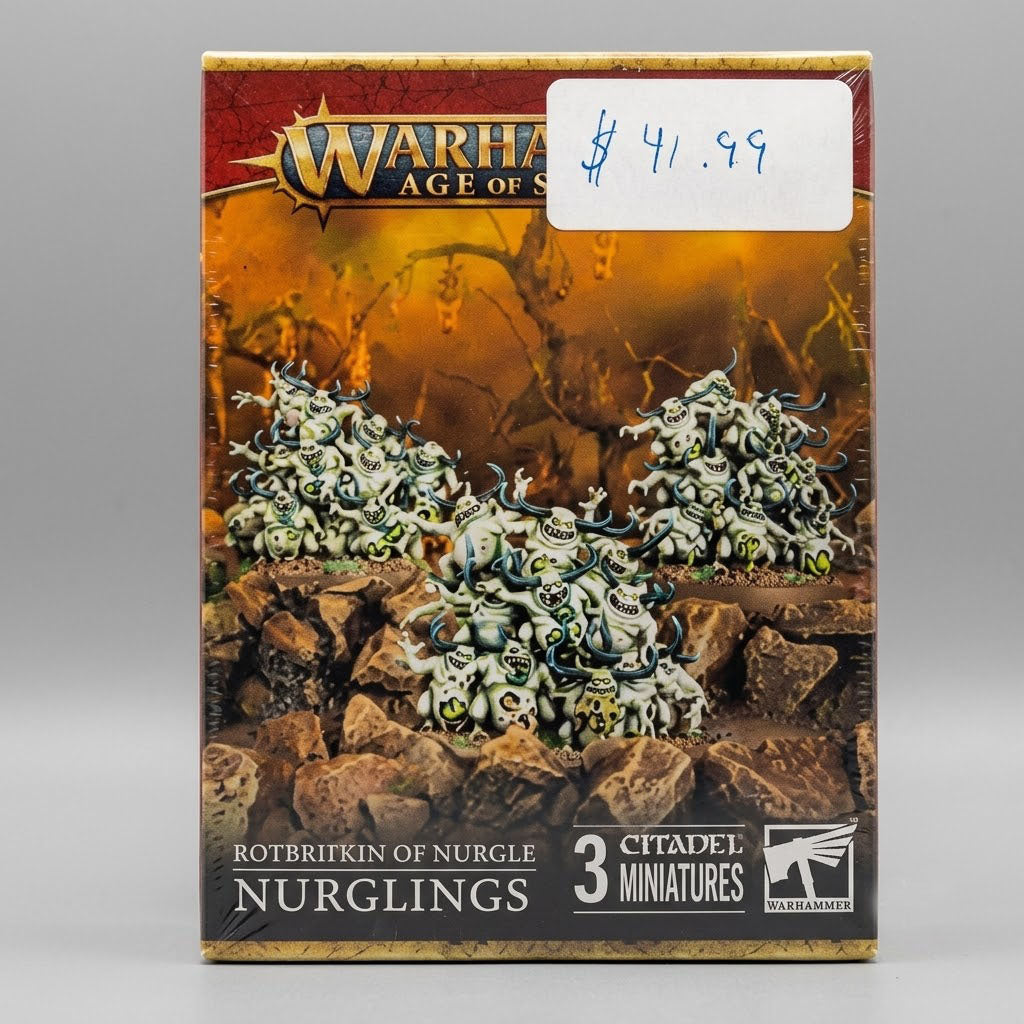 Warhammer Age Of Sigmar Maggotkin Of Nurgle Nurglings Minis at Emerald Market Alamogordo, New Mexico