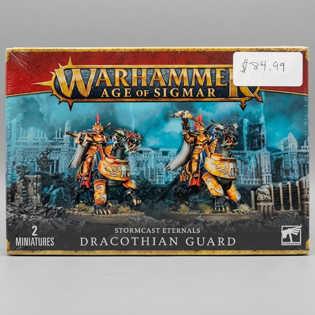 Warhammer Age Of Sigmar Stormcast Eternals Dracothian Guard Minis at Emerald Market Alamogordo, New Mexico