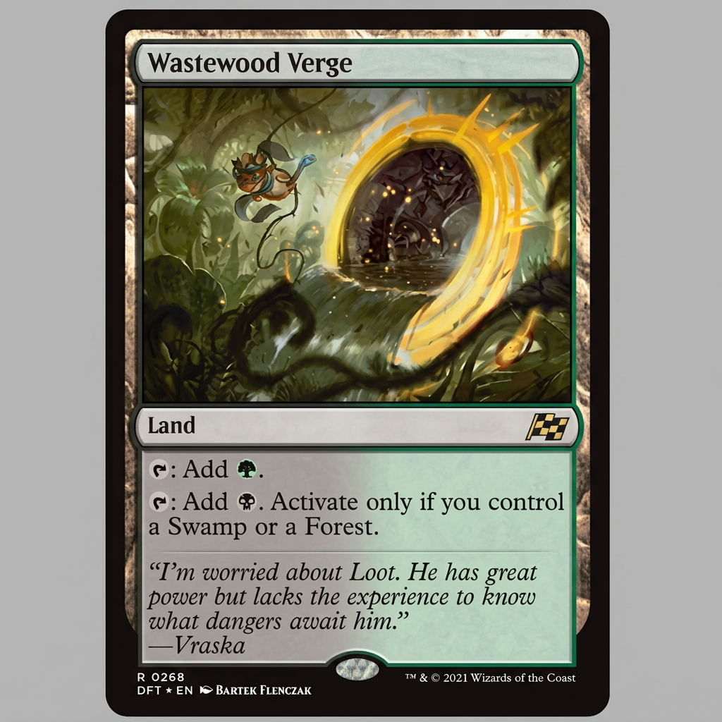 Wastewood Verge R 0268 | Magic: The Gathering | Aetherdrift Normal at Emerald Market Alamogordo, New Mexico