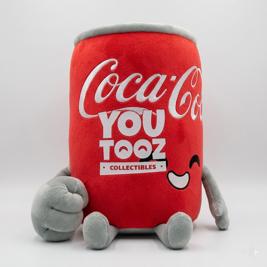 Youtooz Collectibles Coca-Cola Can Plushie at Emerald Market Alamogordo, New Mexico