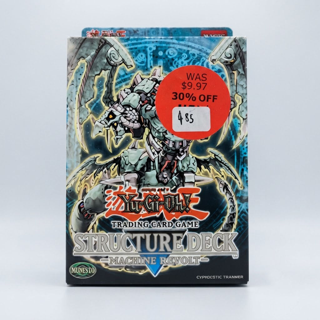 Yu-Gi-Oh! TCG Structure Deck: Machine Re-Volt | Konami Unlimited Edition | Vintage Theme Deck Series at Emerald Market Alamogordo, New Mexico