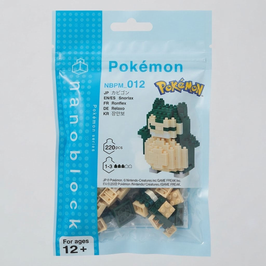 Nanoblock Pokemon Snorlax