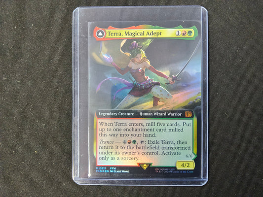 Terra, Magical Adept M 0511 Final fantasy Extended Art Foil NM