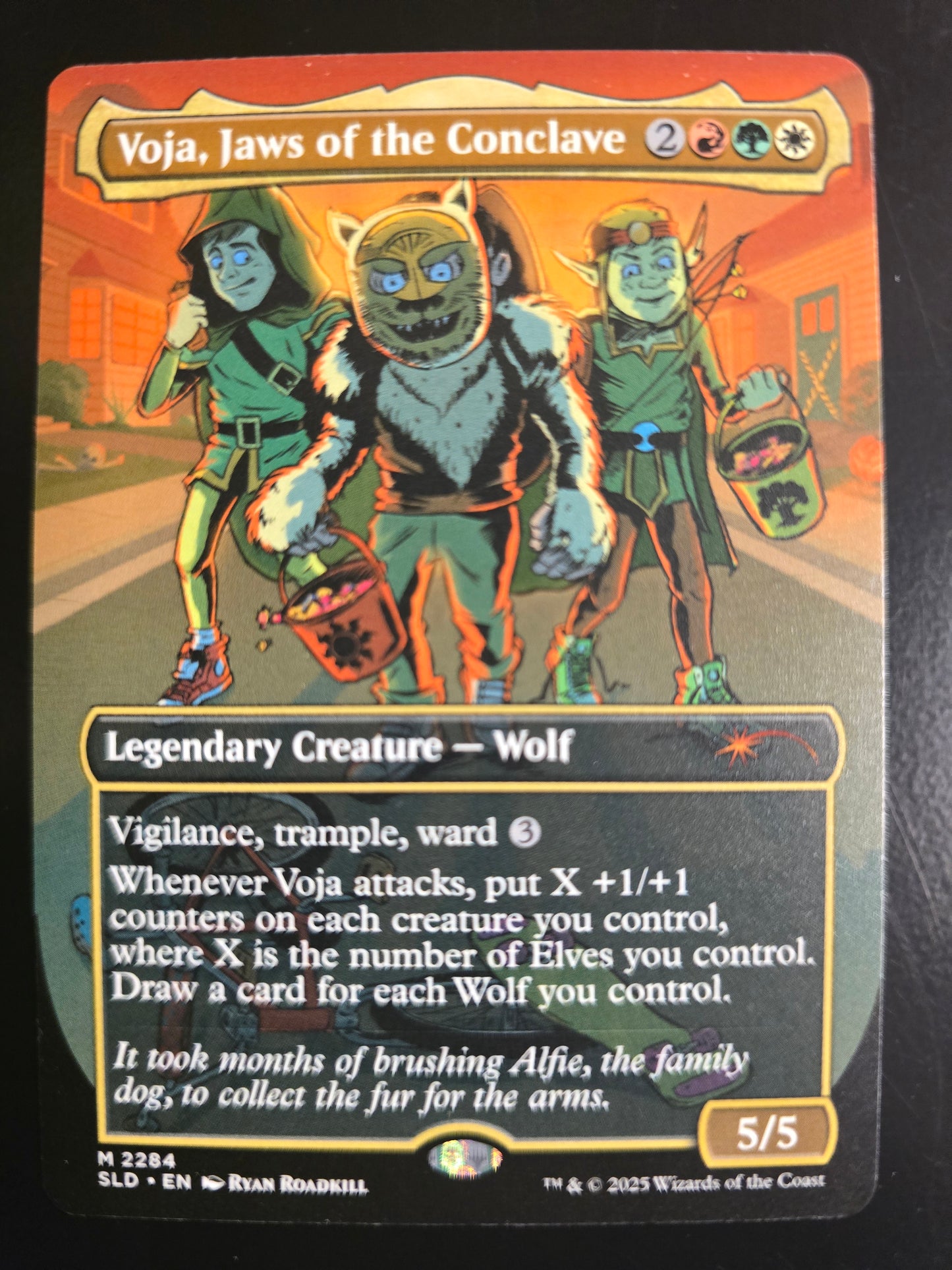 Voja, Jaws Of The Conclave M 2284 Secret Lair Drop Series Borderless Normal NM