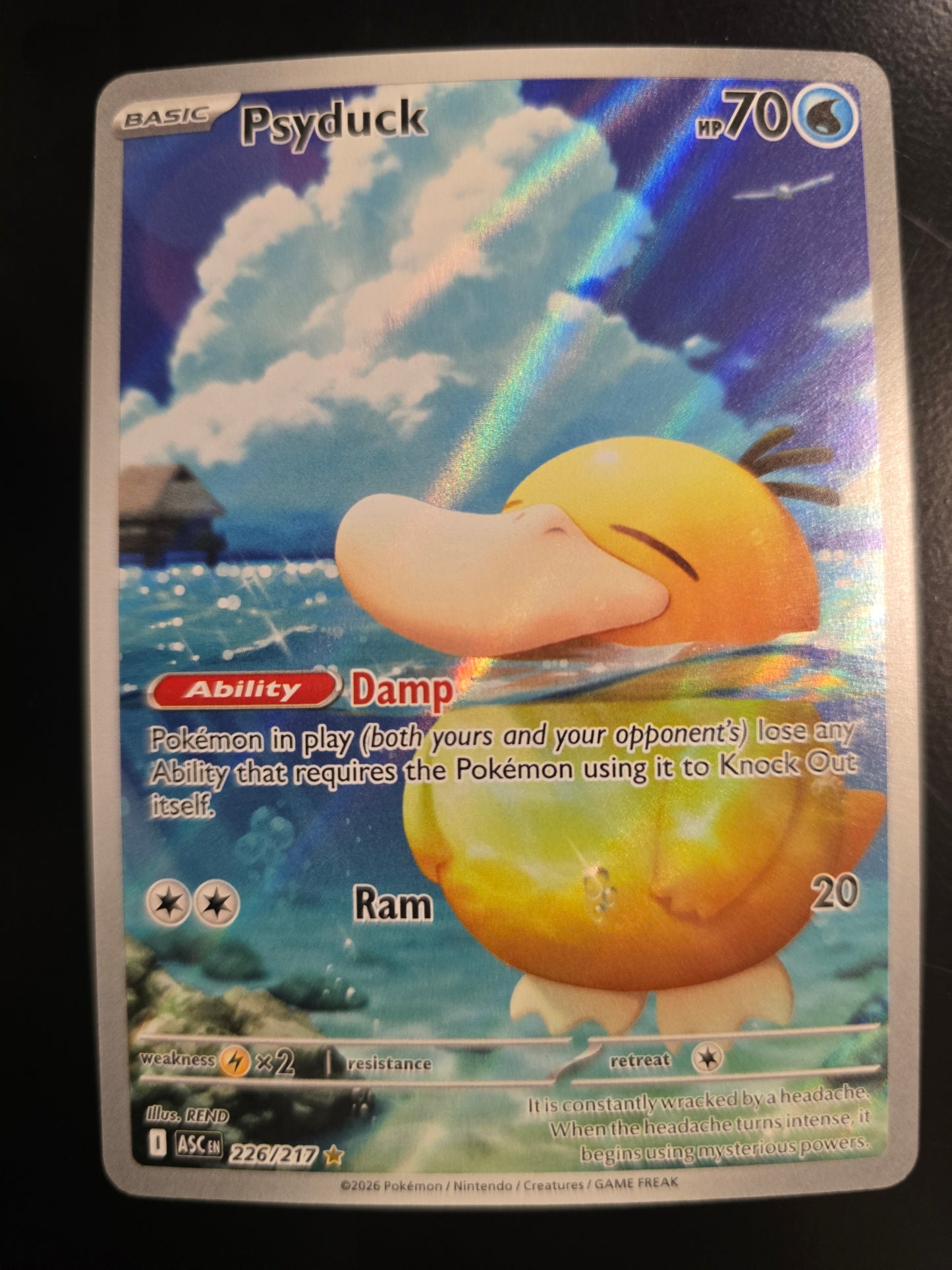 Psyduck 226/217 Ascended Heroes Holofoil NM