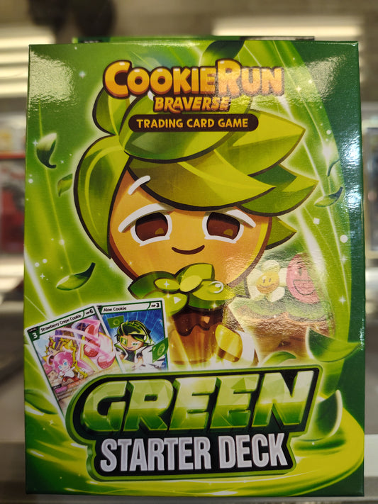 Cookie Run Braverse Starter Deck. Green