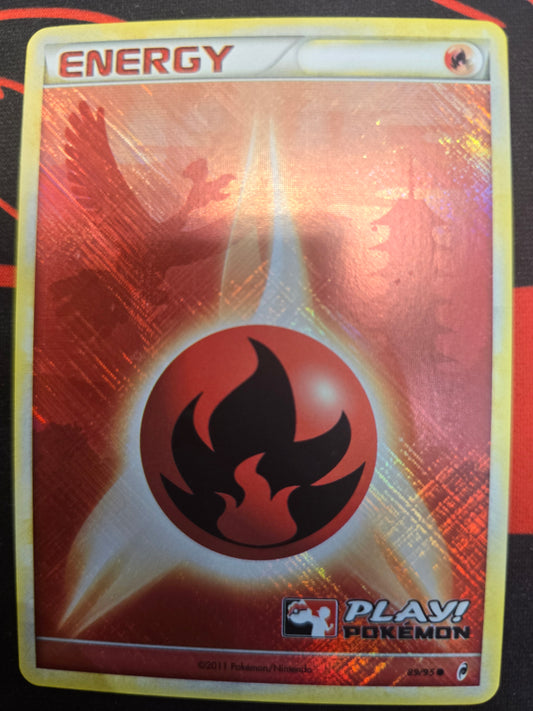 Fire Energy (Play! Pokemon) 89/95 Holofoil NM