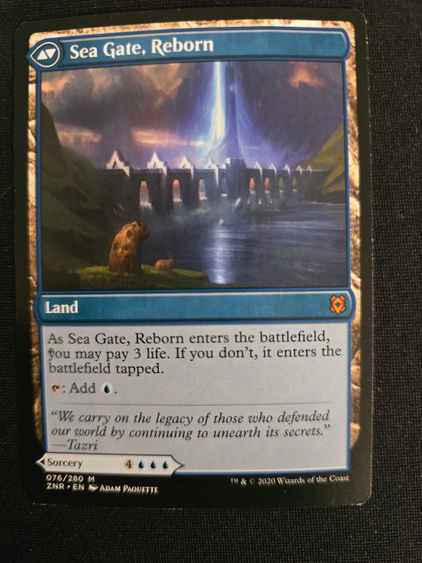 Sea Gate Restoration 076/280 M Zendikar Rising Normal NM
