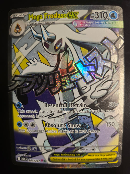Mega Froslass 265/217 Ascended Heroes Holofoil NM
