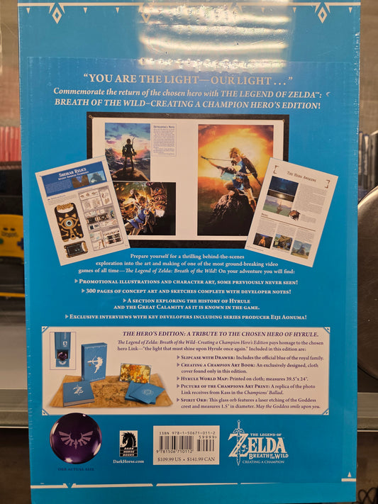 The Legend of Zelda Breath of the Wild- Creating a Champion, Heroes Edition box set