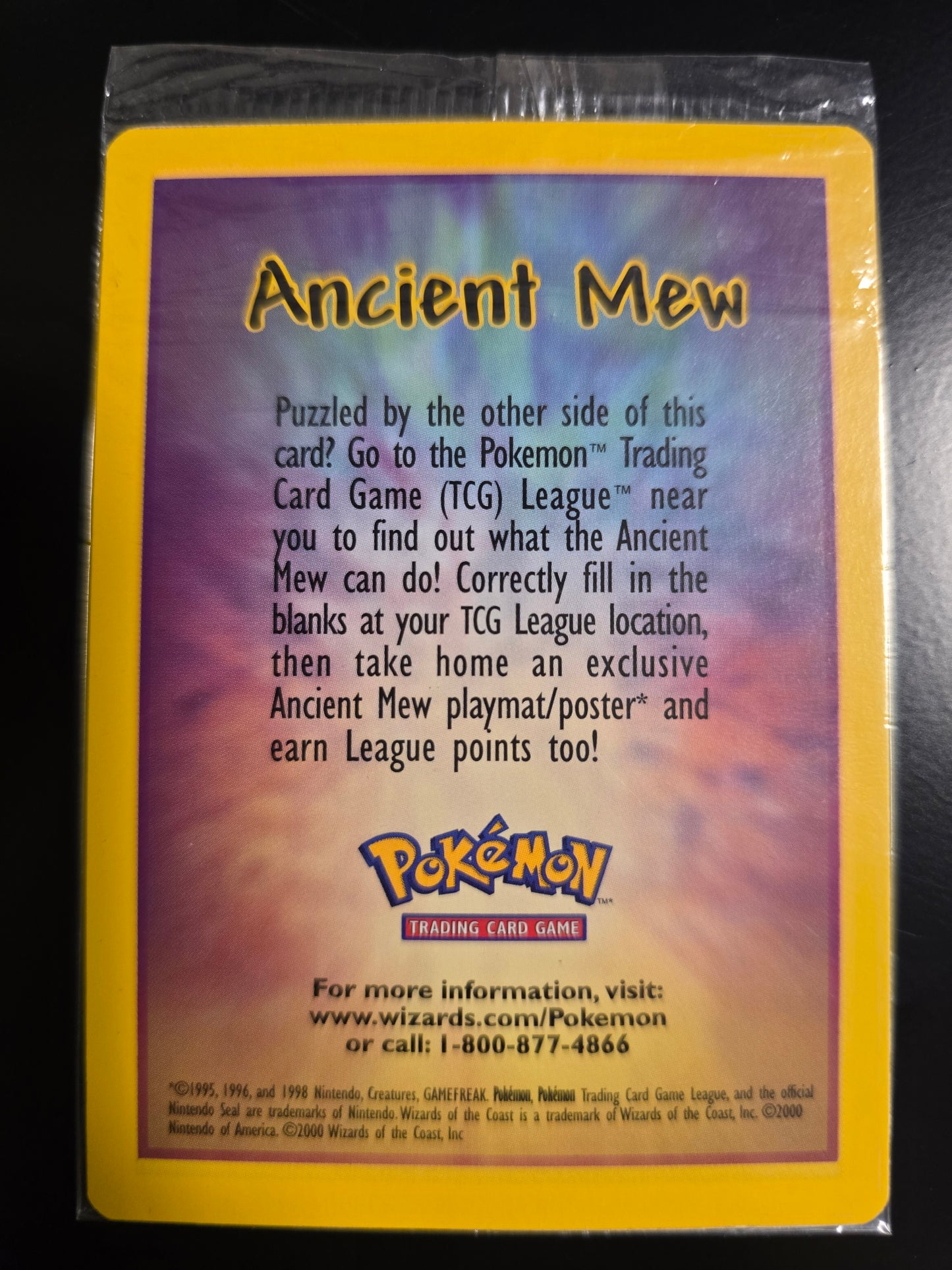 Ancient Mew Misc. Cards & Products Holofoil Sealed
