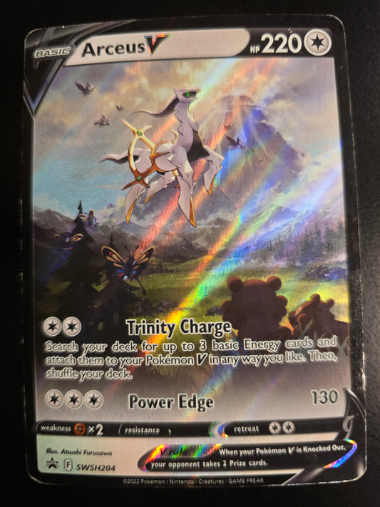Arceus V SWSH204 S&S Promo Cards Holofoil MP