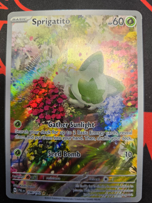 Sprigatito 196/193 Holofoil NM