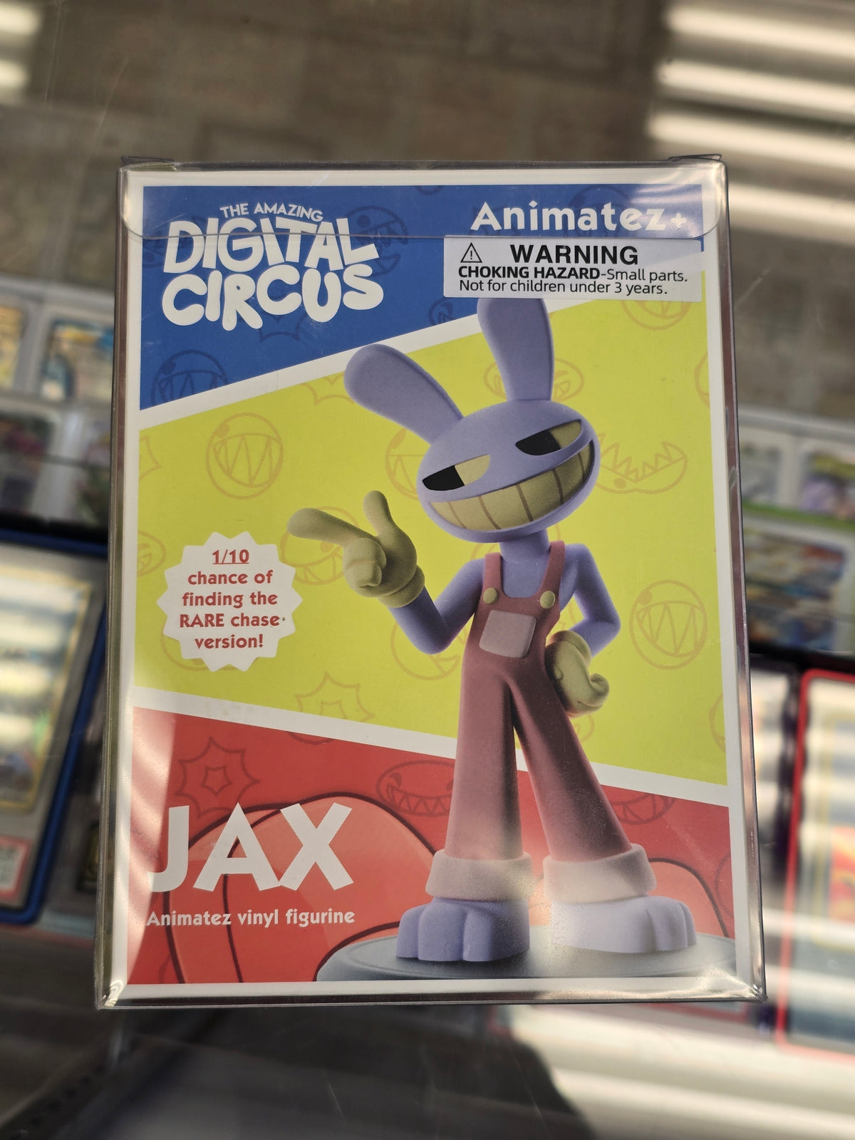 The Amazing Digital Circus Animatez Jax Figure 1/10 Rare