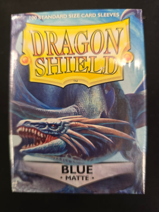 Dragon Shield Blue Matte Card Sleeves 100pcs