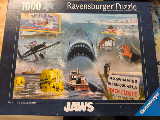 Ravensburger Jaws 1000pc Puzzle