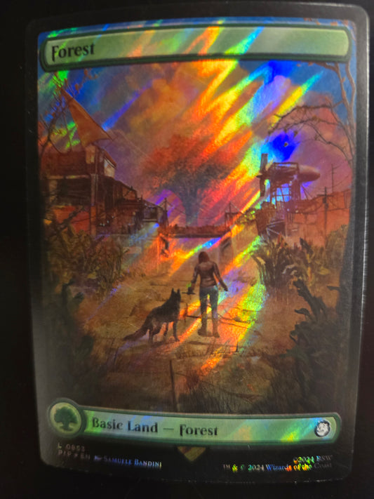 Forest L 0853 Universes Beyond: Fallout Surge Foil NM