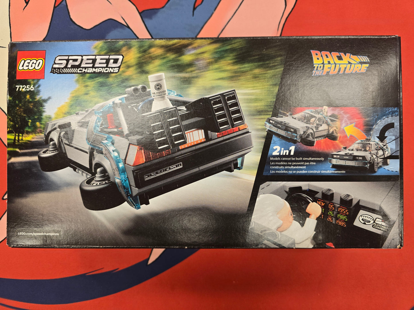 Lego Speed Champions Back To The Future Time Machine 357pcs