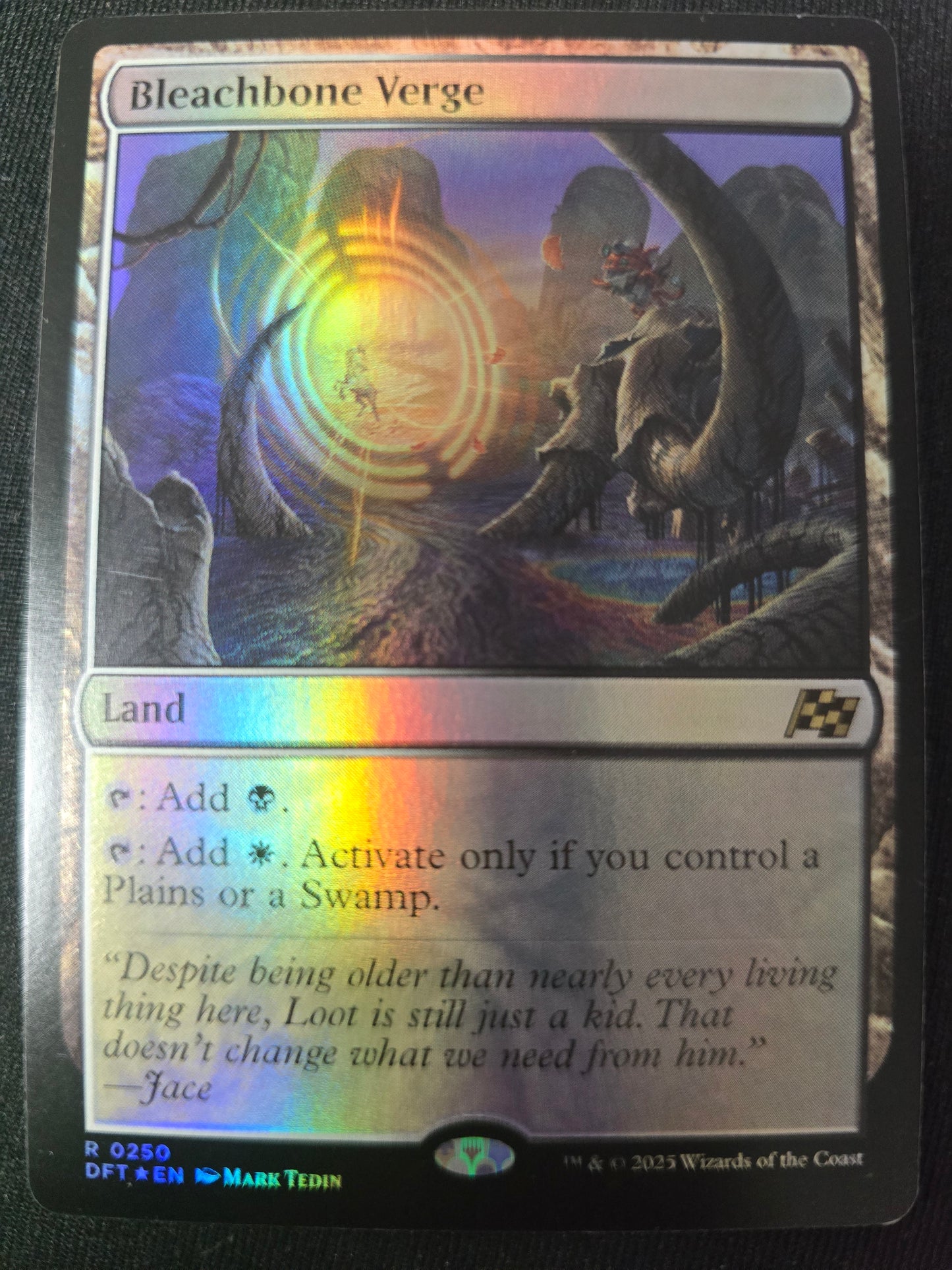 Bleachbone Verge R 0250 Aetherdrift Foil NM