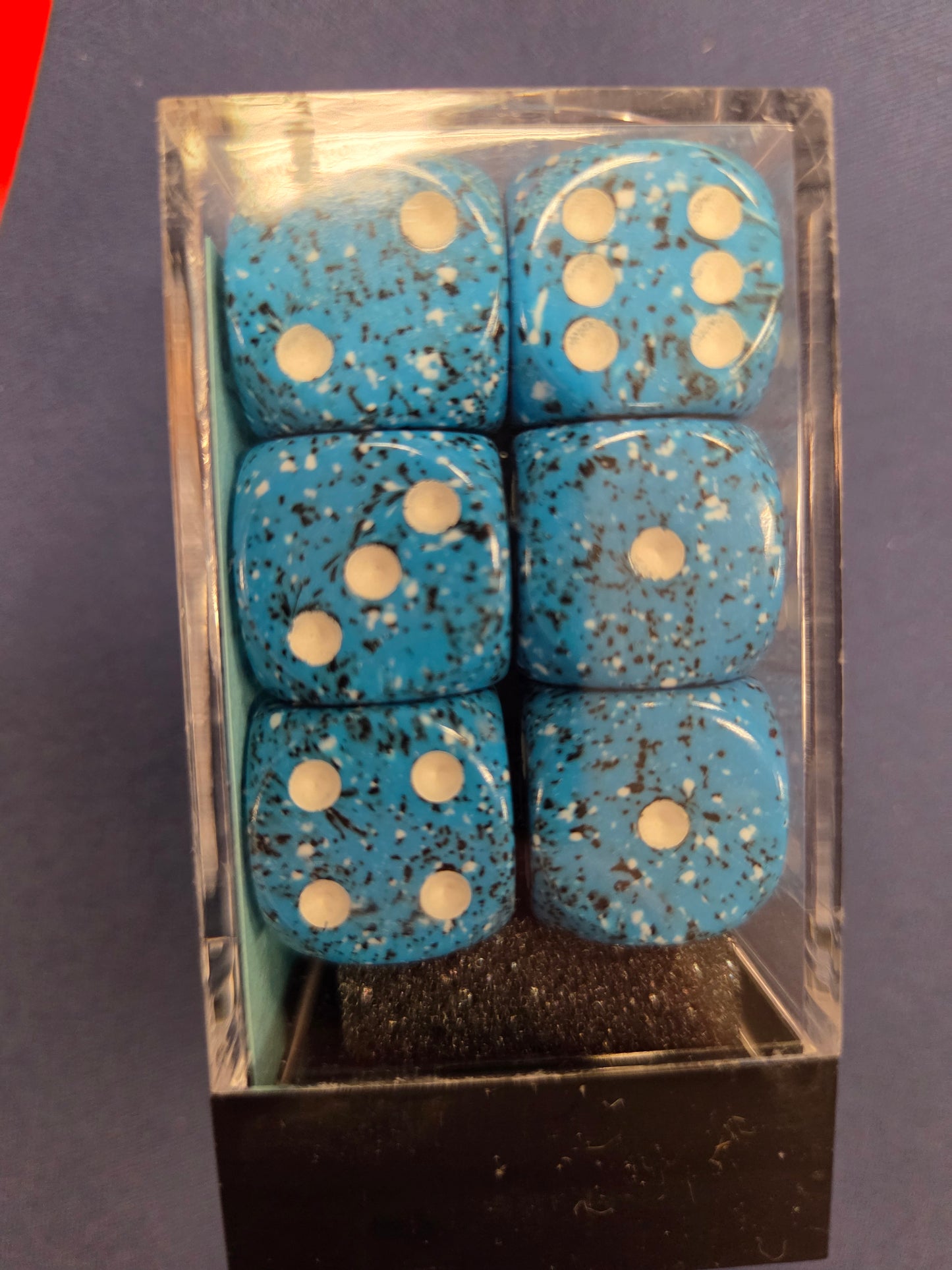 Chessex Speckled Ocean Stone set of 12 16mm D6