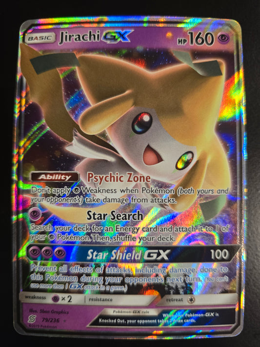 Jirachi GX 79/236 Unified Minds Holofoil NM