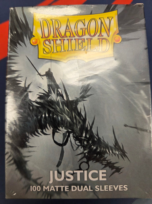 Dragon Shield 100 Matte Sleeves Justice