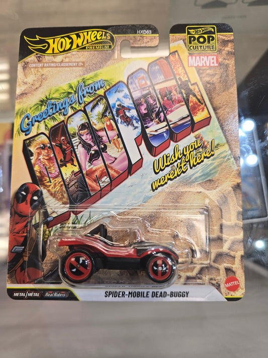 Hotwheels Pop Culture Marvel Spider-Mobile Dead-Buggy