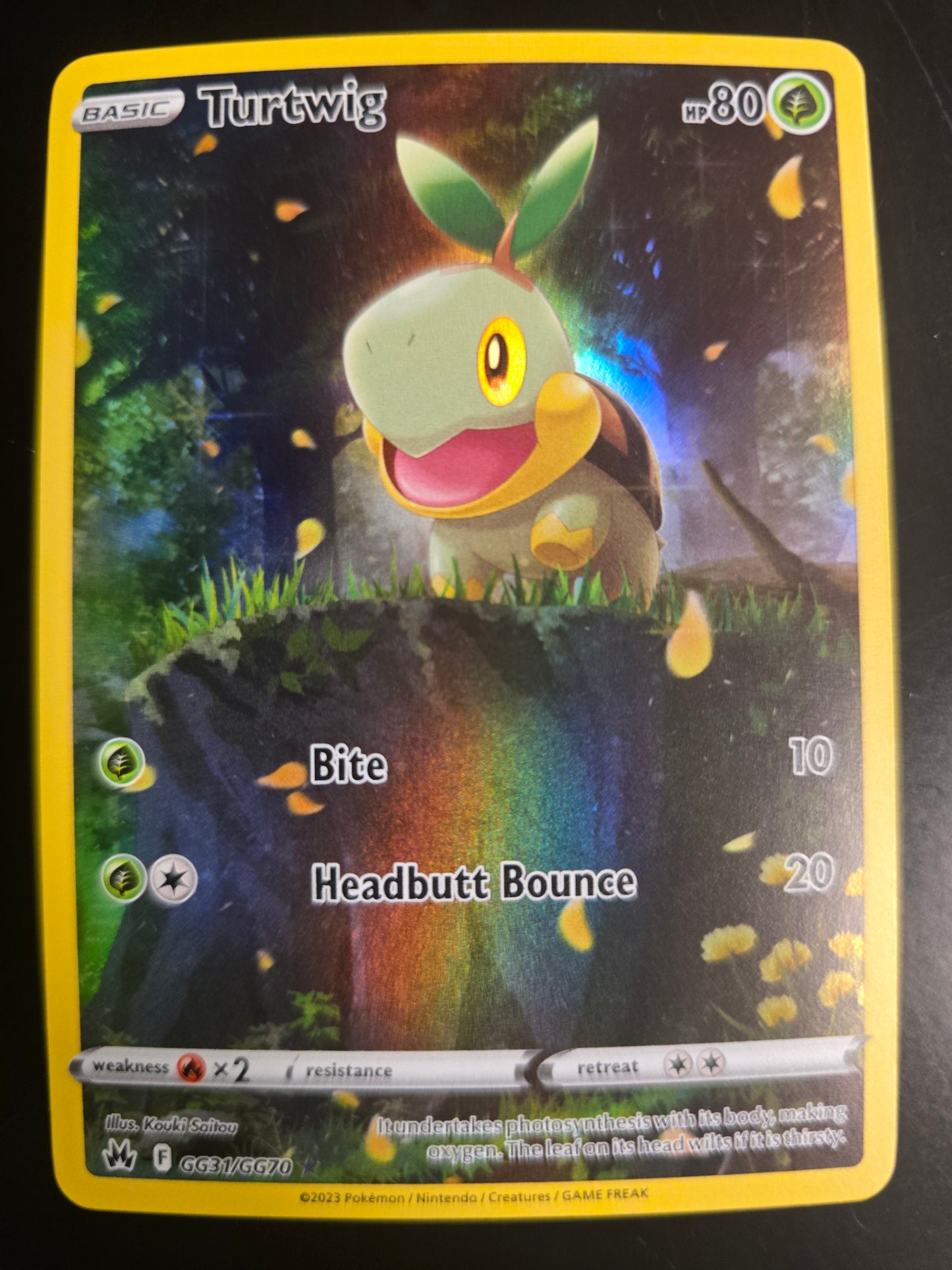 Turtwig GG31/GG70 CZ: Galarian Gallery Holofoil NM