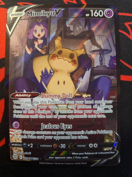 Mimikyu V TG16/TG30 Holofoil LP