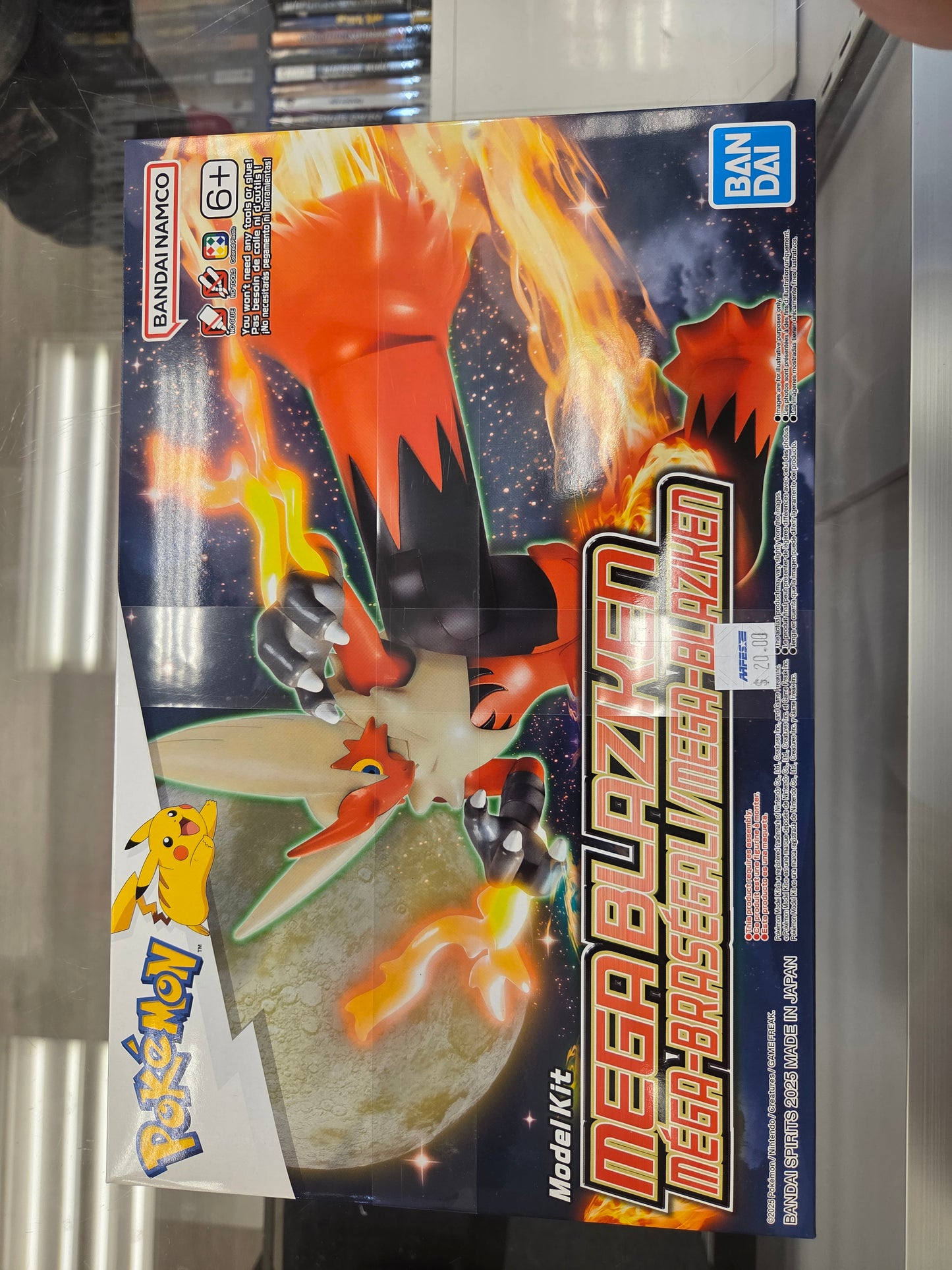 Mega Blaziken Model kit