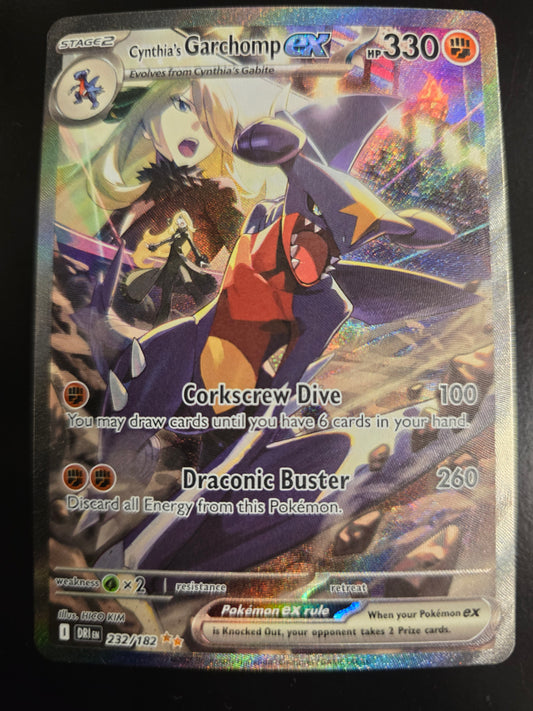 Cynthia's Garchomp Ex 232/182 Destined Rivals Holofoil NM at Emerald Market Alamogordo, New Mexico	