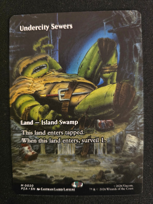 Undercity Sewers M 0020 TMNT Borderless Normal NM