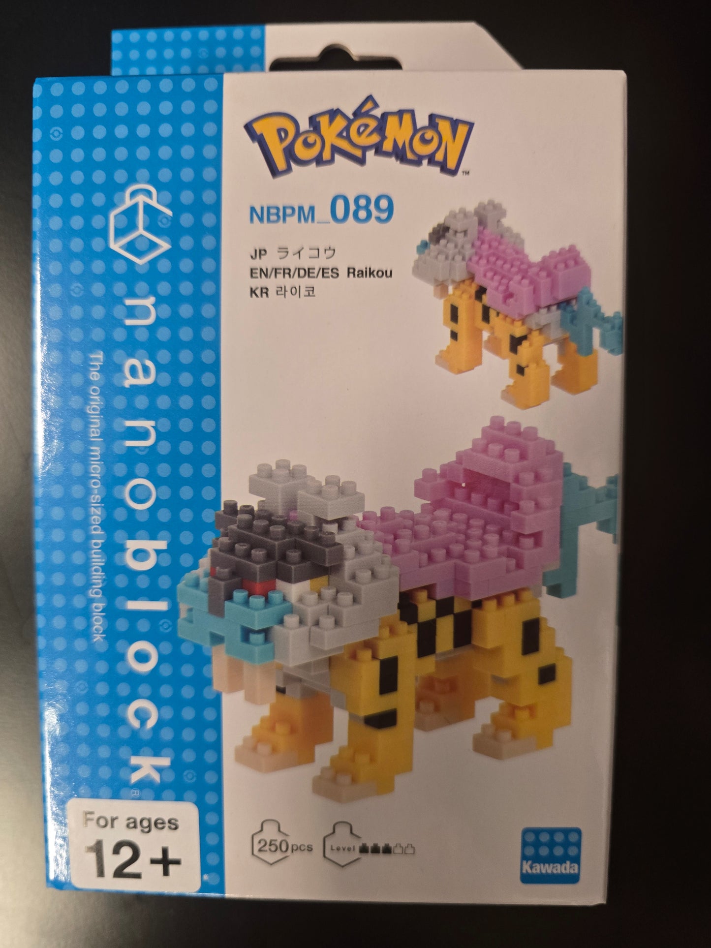 Nanoblock Pokemon Raikou 250pcs
