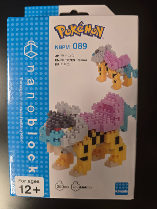 Nanoblock Pokemon Raikou 250pcs