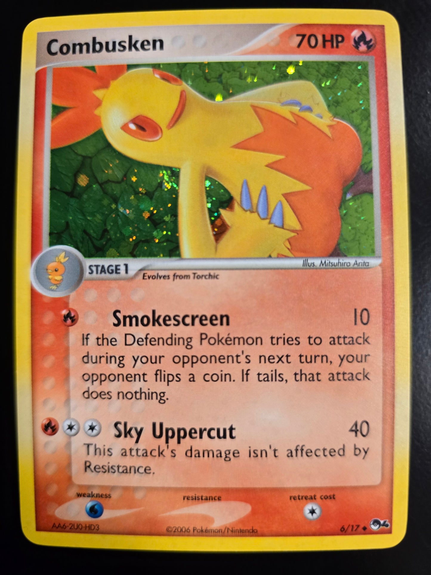 Combusken 6/17 POP Series 4 Holofoil NM