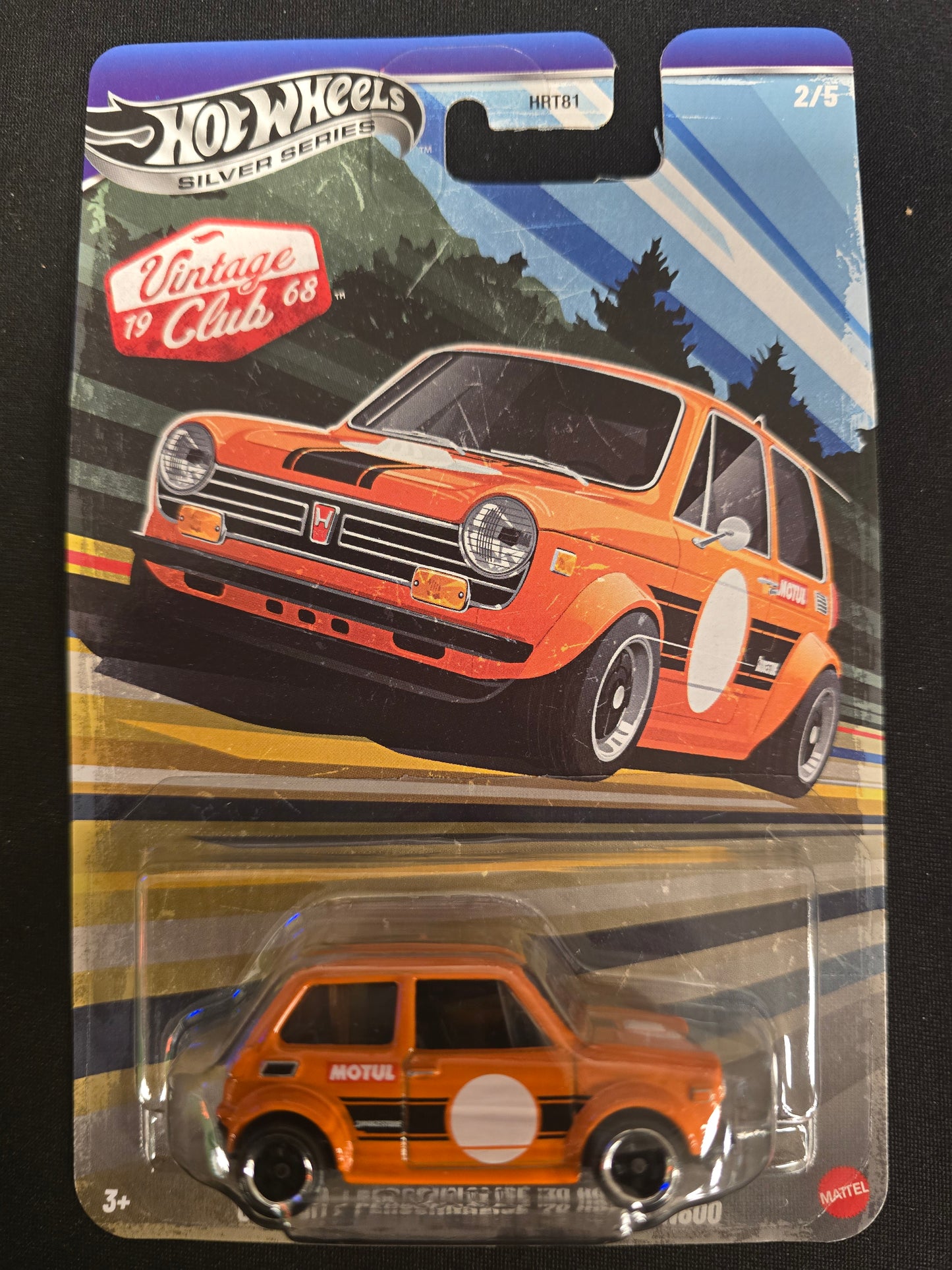 Hotwheels Silver Series Vintage Club Custom '70 Honda N600