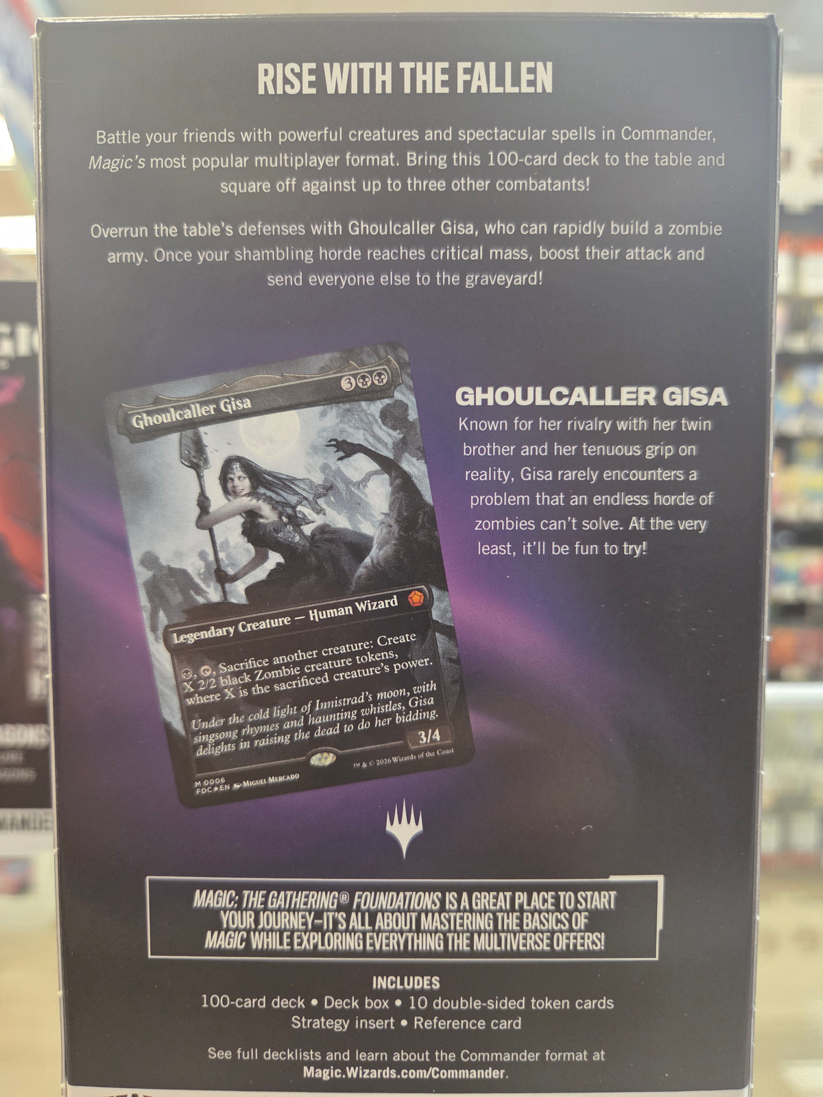 Magic the Gathering Foundations Commander Deck: Wretched Ranks