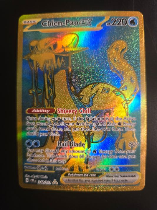 Chien-Pao Ex 242/091 Paldean Fates Holofoil NM