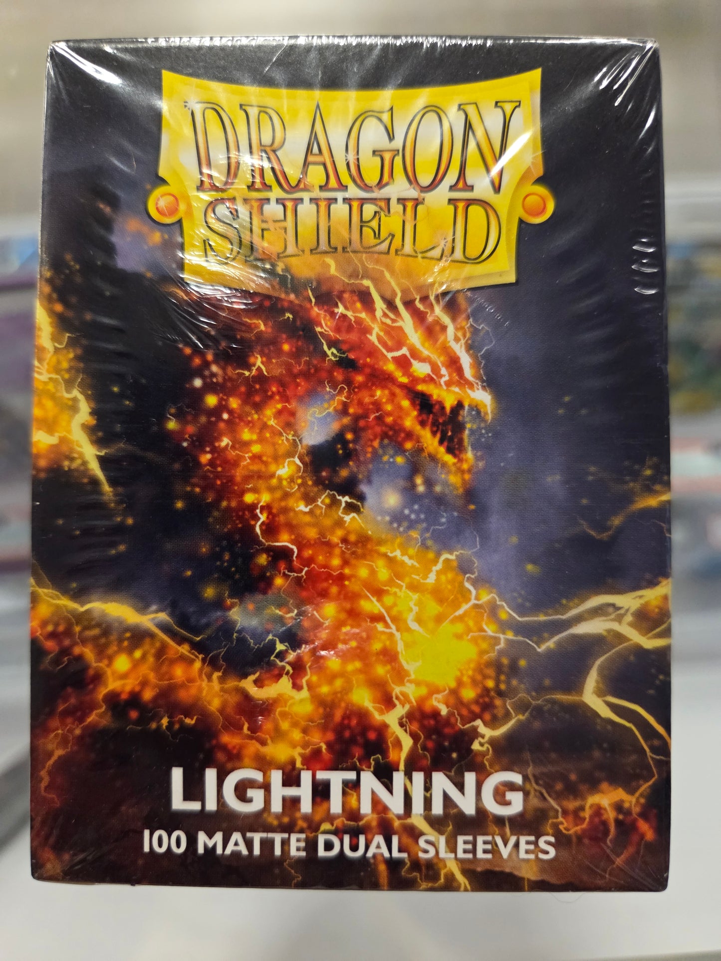 Dragon Shield 100 Card Sleeves. Color Lightening