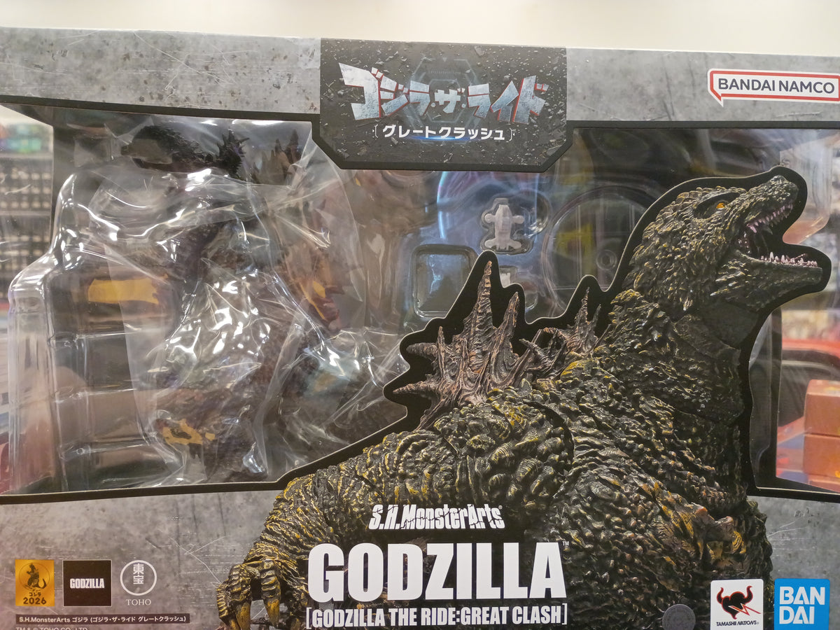 Bandai S.H.MonsterArts Godzilla [Godzilla The Ride: Great Clash] Figure