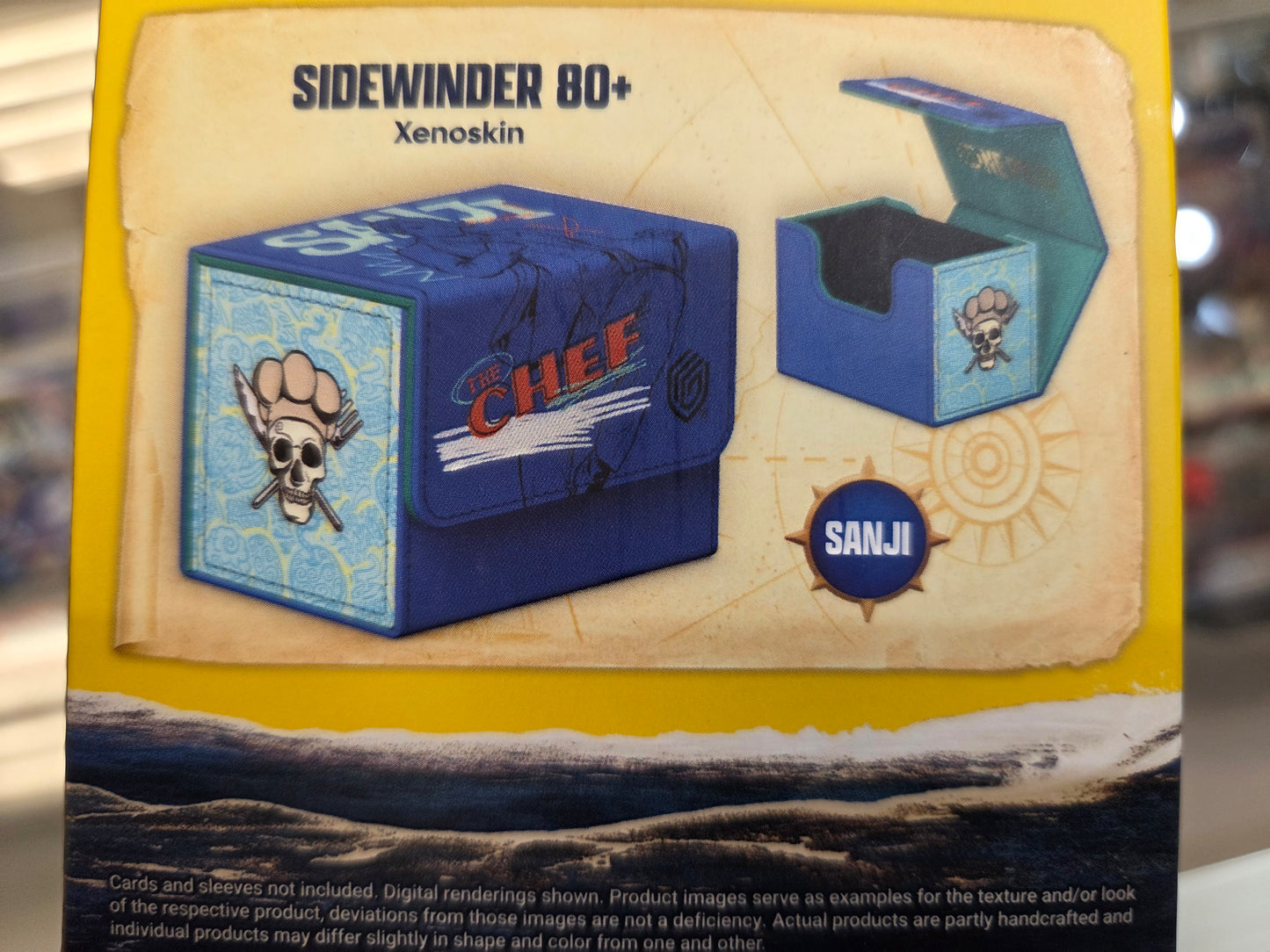 Ultimate Guard Sidewinder 80+ Xenoskin deck box Sanji