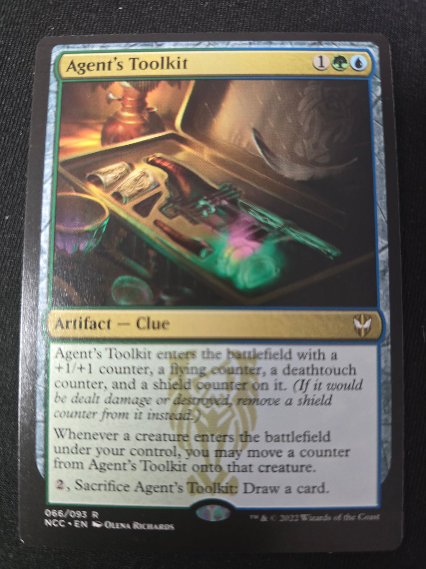 Agent's Toolkit 066/093 R Streets Of New Capenna Normal NM