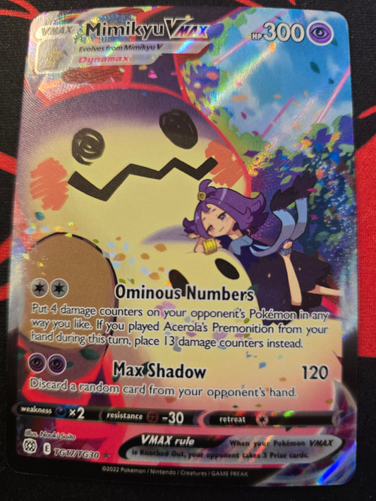 Mimikyu VMAX TG17/TG30 Holofoil NM