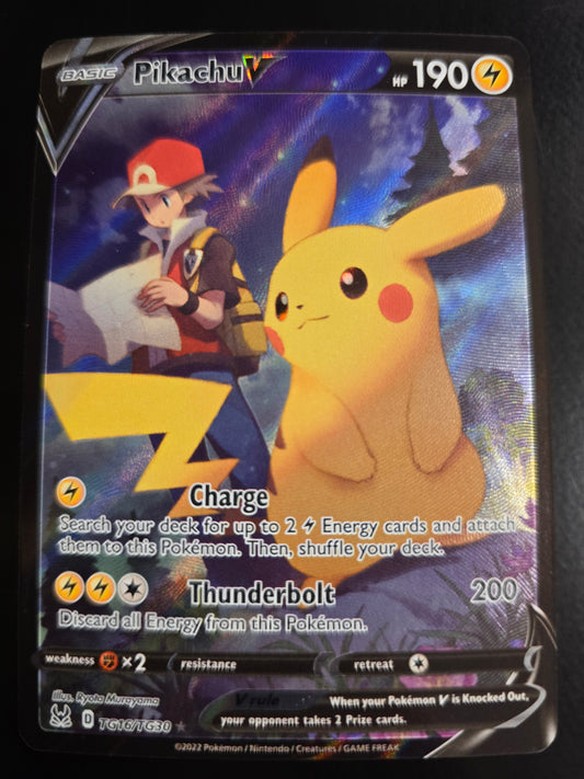 Pikachu V TG16/TG30 Lost Origin TG Holofoil NM