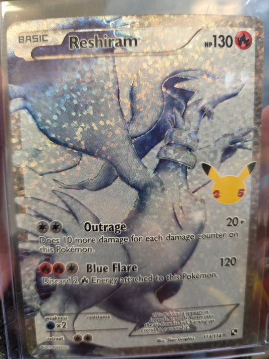 Reshiram 113/114 25th Celebrations Full Art (NM)